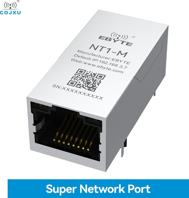 COJXU TTL Seriell-zu-Ethernet-Netzwerkmodul NE2-T1M NT1-M Modbus Gateway für TCP zu RTU IoT MQTT Kommunikation via RJ45 - Bild 1