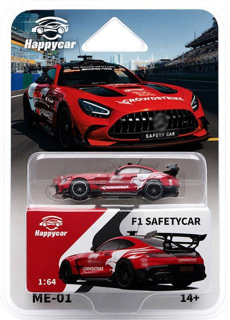 Happycar F1 Safety Car, Diecast Modellauto, 1:64, ab 14 Jahren - Bild 1