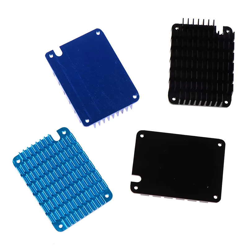 Aluminiumlegierung Kühlkörper für Raspberry Pi Compute Module 4 CM4 H x B x T: 5 x 40 x 55 mm oder 11 x 40 x 55 mm - Bild 4