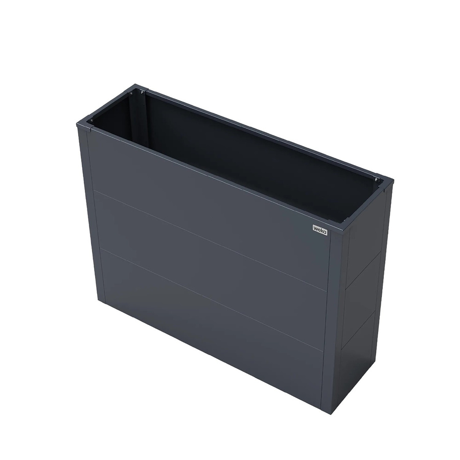 Weka Metall-Hochbeet Gary S in Anthrazit, B/T/H: 100 x 30 x 77 cm - Bild 2