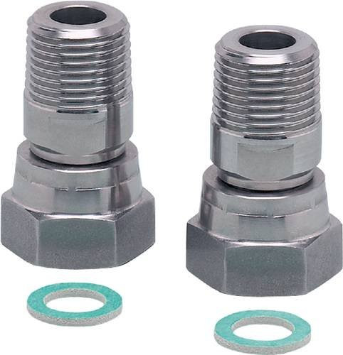 Ifm Electronic E40199 Adapter, Silber, 2 Stück - Bild 1