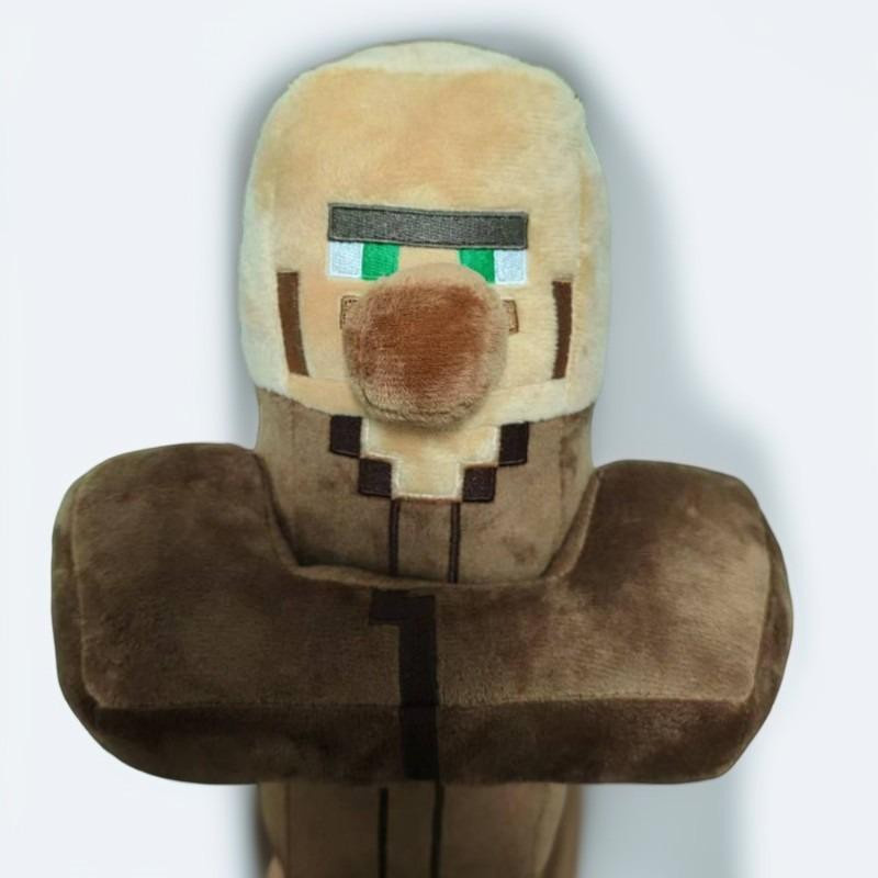 Toys D Minecraft Dorfbewohner Puppe, Plüschtier, tiefseeblau, ab 0 Jahre - Bild 2