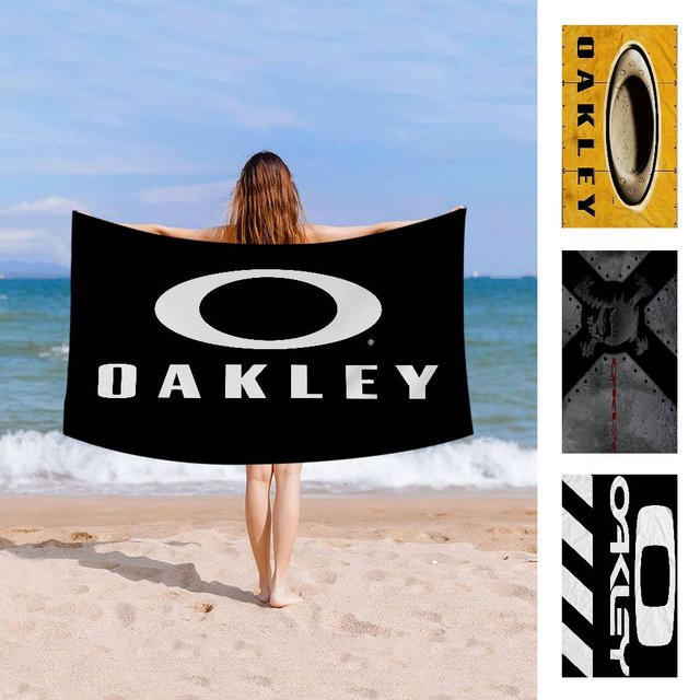 O-Oakley Strandtuch für Mädchen aus Mikrofaser, schnell trocknend und sandfrei, mehrfarbig mit Grafikdesign - Bild 1