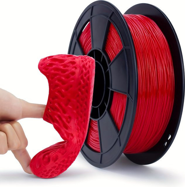 MANLANG TPU-Filament 1,75 mm, 95A flexibles FDM-Filament für 3D-Drucker, 250 g - Bild 1