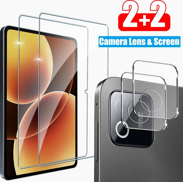 2 Stück Displayschutzfolie aus gehärtetem Glas für Xiaomi Pad 8 Pro 11.2, transparent - Bild 1