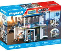 PLAYMOBIL City Action Polizeiwache mit Fahndungsraum Konstruktionsspielzeug - Bild 1