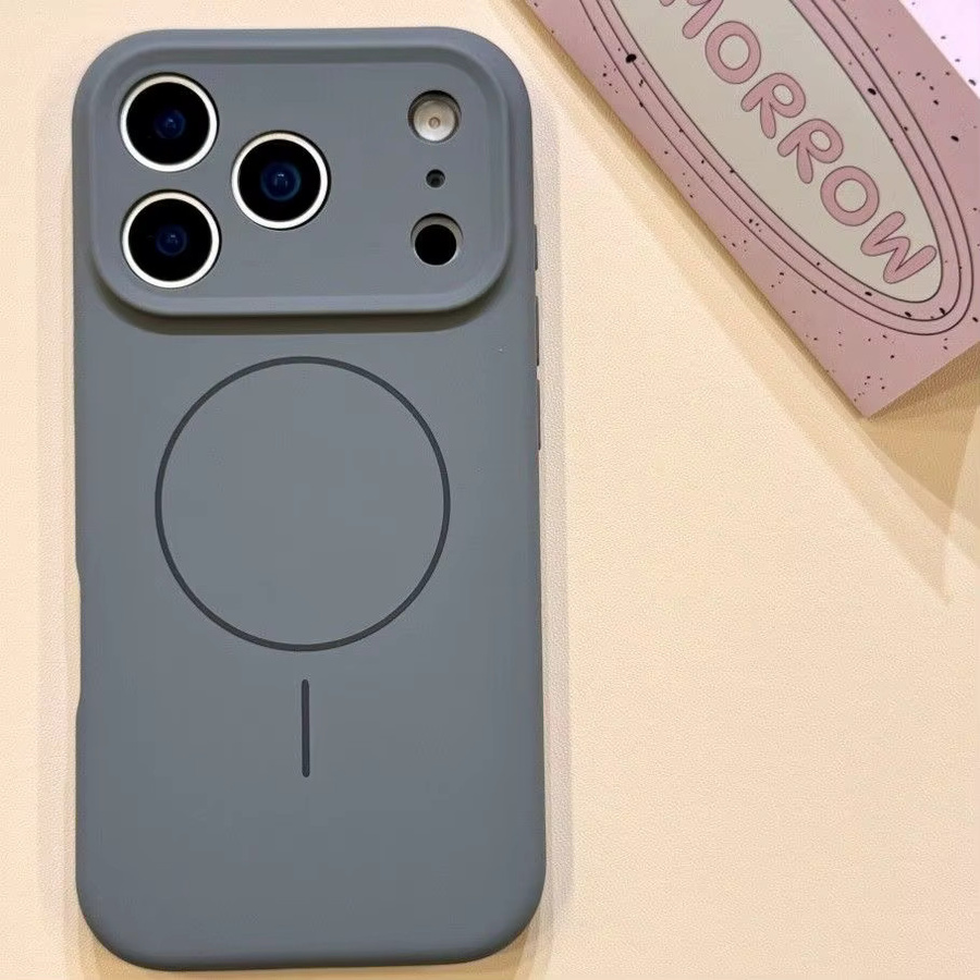 Apple Handyhülle aus flüssigem Silikon mit Magnetfunktion für MagSafe, Gelb, kompatibel mit iPhone 17 Air, iPhone 16, iPhone 15 Plus, iPhone 14 und iPhone 13 Pro Max - Bild 2