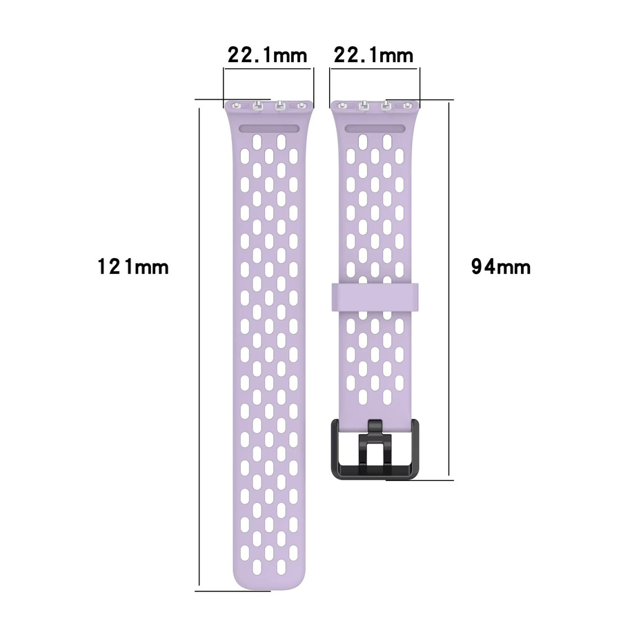 CHIICSMART Uhrenarmband Silikon, Bunt, Unisex, für Samsung Galaxy FIT 3 - Bild 3