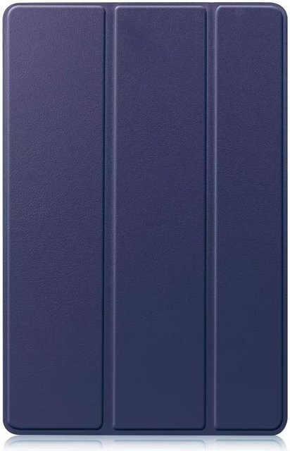 Samsung Galaxy Tab A 10,5 Schutzhülle mit Ständerfunktion und harter Rückseite in Blau für SM-T590 und SM-T595 - Bild 1