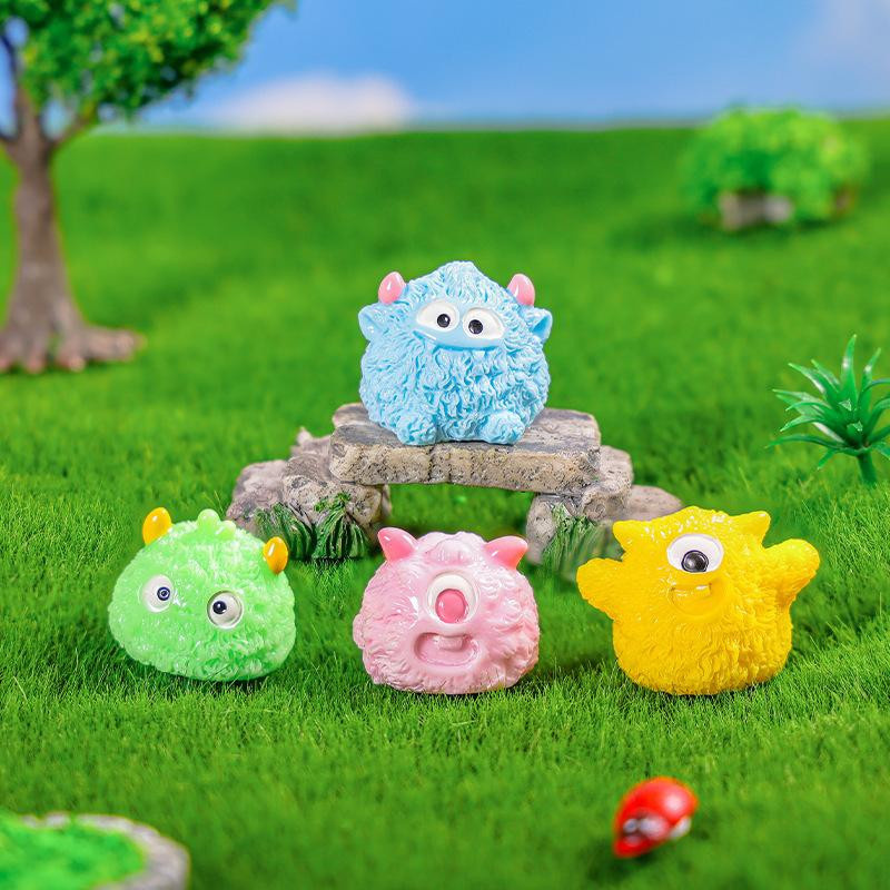 Fashnics Monster Tierfigur Harz 8-teiliges Set Bunt - Bild 2