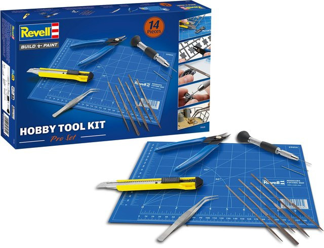 Revell Kit d'outils de loisirs Pro, Set / Bundle, Metall, Grau, Bunt / Mehrfarbig - Bild 1
