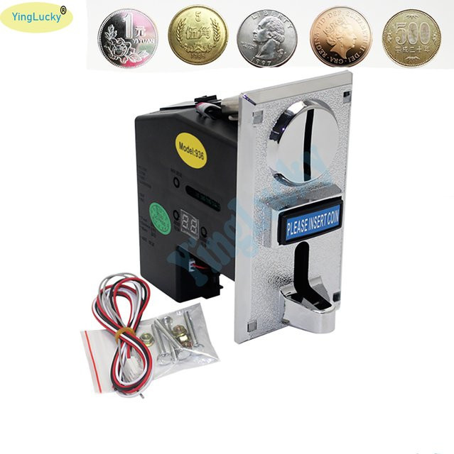 YingLucky Arcade-Münzprüfer 616, Multi-elektronischer Roll-Down-Münzprüfer, Wahlmechanismus, Verkaufsautomat - Bild 1