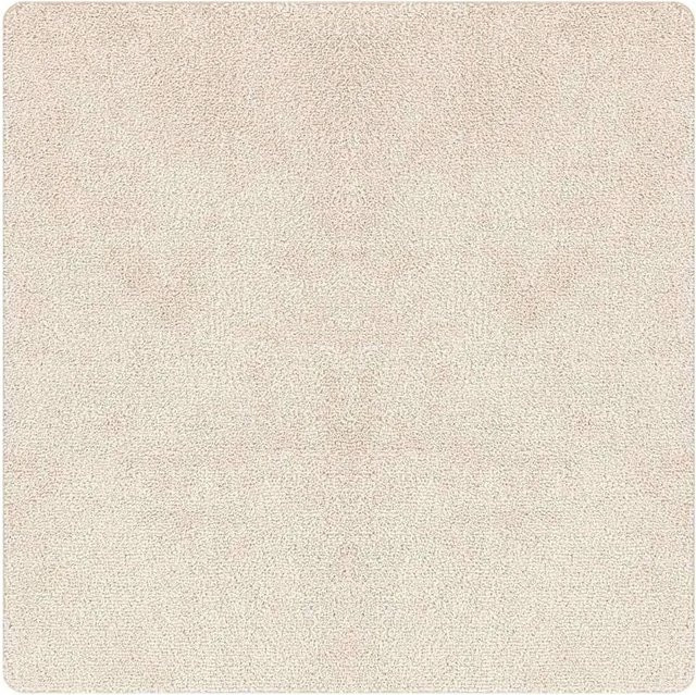 vidaXL Shaggy Teppich Beige, quadratisch, Anti-Rutsch, B/B: 160 x 160 cm - Bild 1
