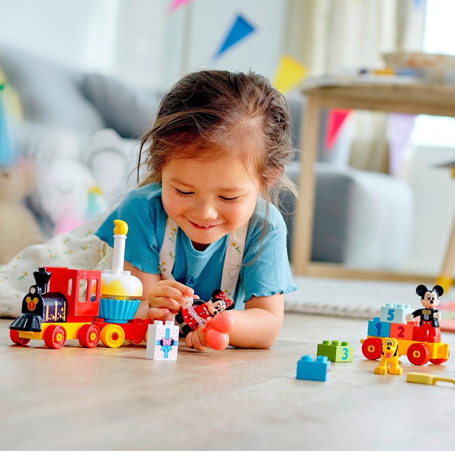 LEGO Duplo Mickys & Minnie's Geburtstagszug Konstruktionsspielzeug ab 2 Jahren - Bild 4