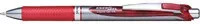 Pentel EnerGel BL80 Gelroller in Rot mit silbernem Gehäuse - Bild 1