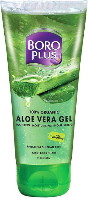 BoroPlus Aloe Gel mit Aloe Vera, 150 ml, für trockene Haut - Bild 1