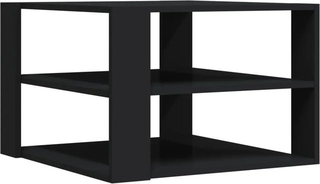 vidaXL Couchtisch aus Holzwerkstoff in Schwarz, B/T/H: 59,5 x 59,5 x 40 cm - Bild 1