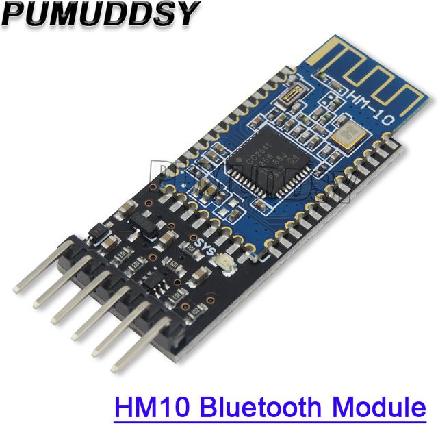 PUMUDDSY HM-10 Bluetooth 4.0 Modul mit Logik-Level-Translator, transparenter serieller Port - Bild 1