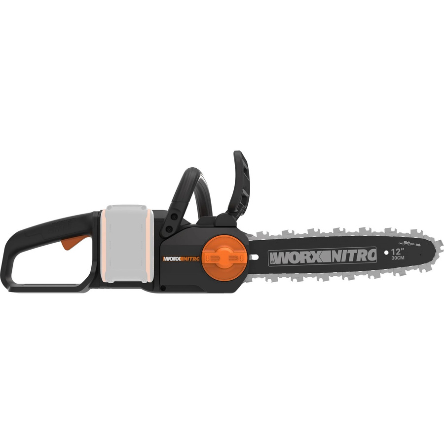 Worx Nitro 20 V Akku-Kettensäge WG350E.9 mit PowerShare® in Schwarz - Bild 2