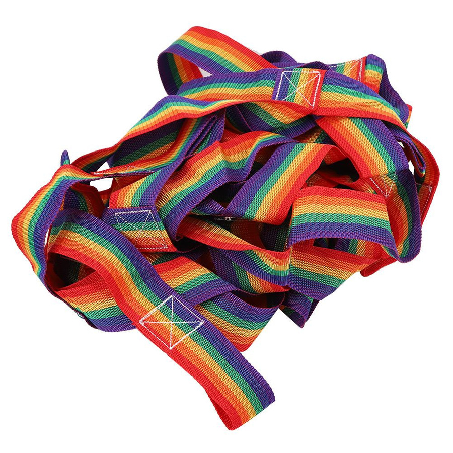 KaiSai Kletternetz Nylon Bunt - Bild 3