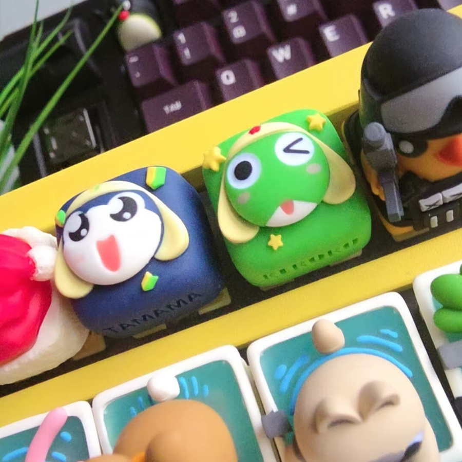 Lobo Keycap Keroro Private Series Ersatz-Keycap aus Kunstharz für mechanische Tastaturen (Esc) - Bild 2
