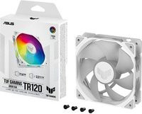 Asus TUF GAMING TR120 ARGB Gehäuselüfter Weiß B/H/T: 120 x 120 x 28 mm - Bild 1
