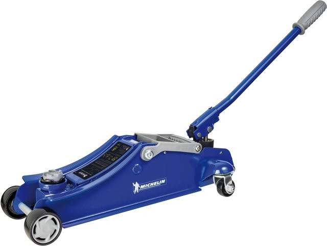Michelin Hydraulik-Wagenheber manuell in Blau mit 2.000 kg Tragkraft - Bild 1