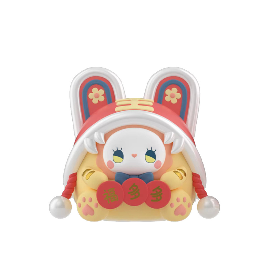Emma Lucky Egg Blind Box Kawaii Anime Actionfigur Multicolor Desktop Ornament - Bild 3