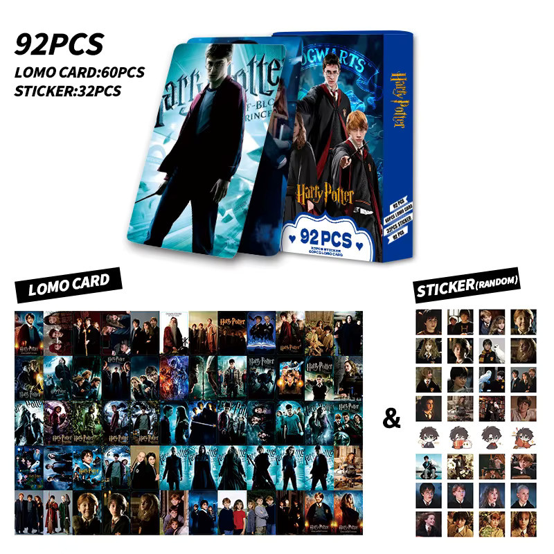 Hot Toys Harry Potter Sammlung, LOMO Karte, 92 Teile/schachtel - Bild 2
