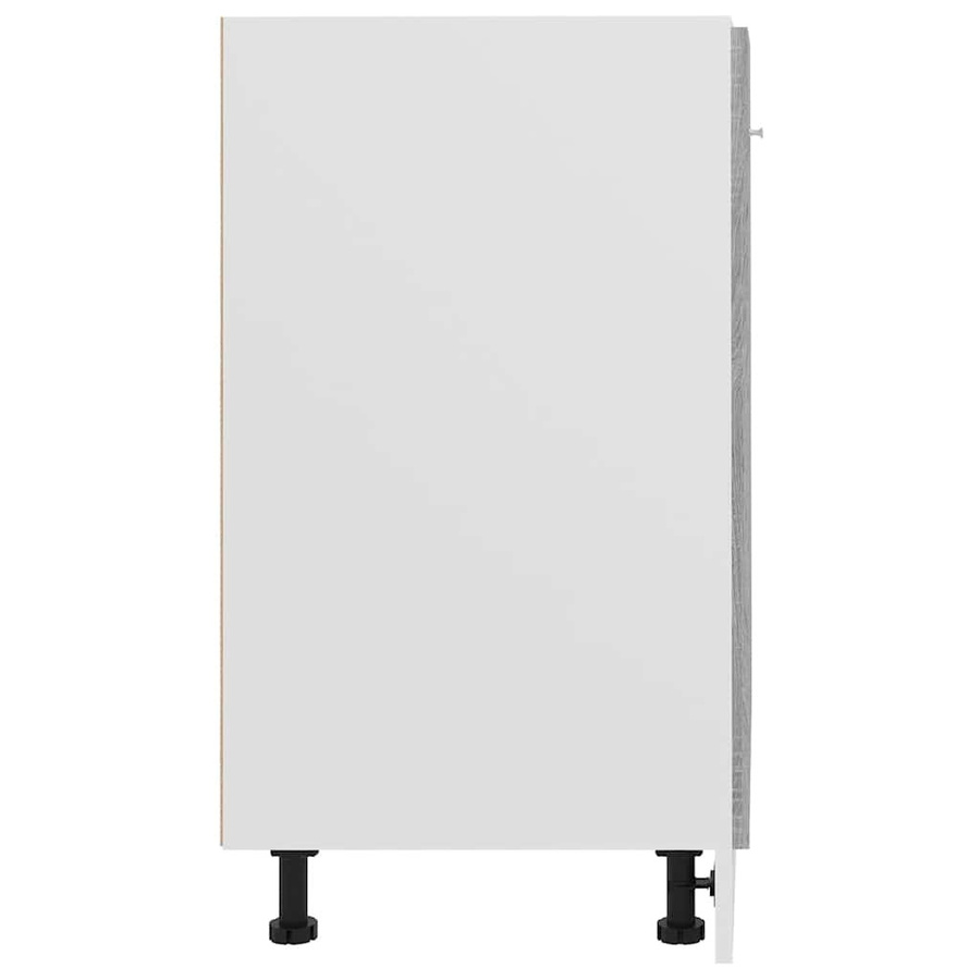 vidaXL Küchenunterschrank Sonoma Grau B: 60 cm, T: 46 cm, H: 81,5 cm - Bild 2