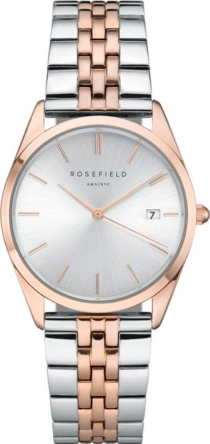 Rosefield Armbanduhr, Edelstahl, Quarz, 33 mm, Silber, Damen - Bild 1