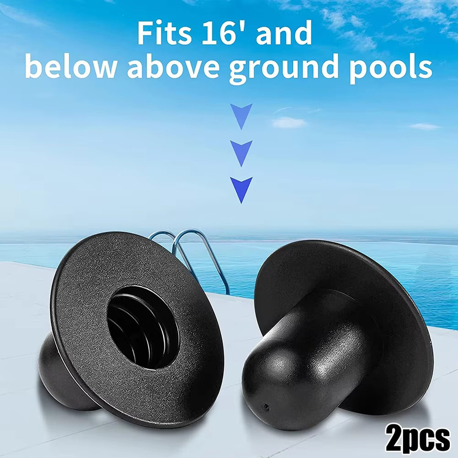 Intex Ersatz Wandstecker für Pool Filterpumpen, 2er oder 4er Set, Schwarz - Bild 4