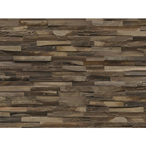 INDO Wandverblender INDO Teak Elegance, braun, geölt, Holz, Stärke: 2 cm - Bild 2