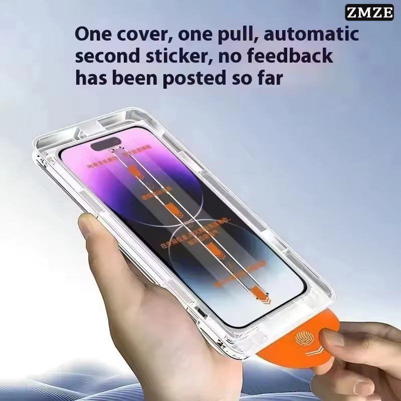 2 Stück Staubfreies Gehärtetes Glas Displayschutzfolie für Xiaomi Redmi Note 15 14 13 12 11 Pro 5G 4G Transparent Hochauflösend Anti-Fingerabdruck - Bild 1