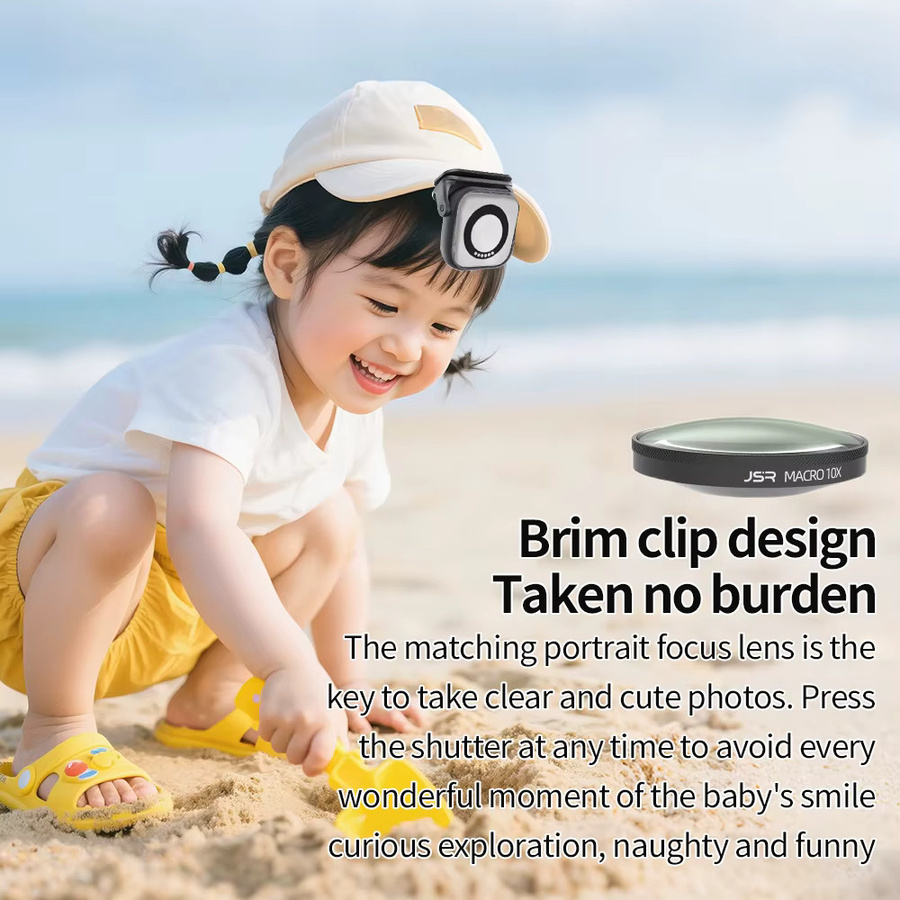DJI OSMO NANO Baby-Perspektivfilter Hutclip in Schwarz für Porträtfotografie und Makroaufnahmen - Bild 2