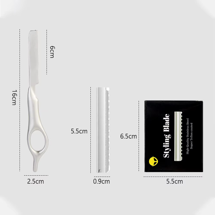 Pro Barber Razor Ausdünnung Rasiermesser, Zink-Legierung - Bild 4