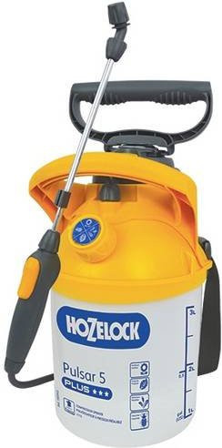 Hozelock Pulsar Plus Drucksprüher, 5 l, Gelb-Transparent - Bild 1