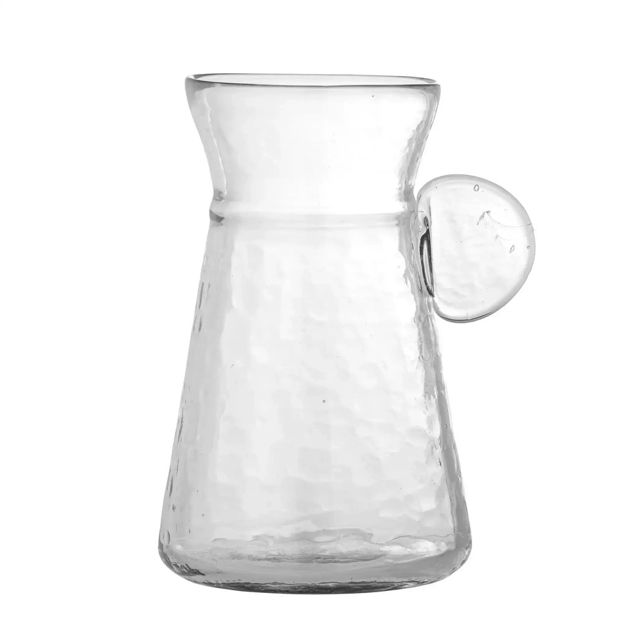 Bloomingville Ellie Vase aus recyceltem Glas in Transparent, 1 l - Bild 1