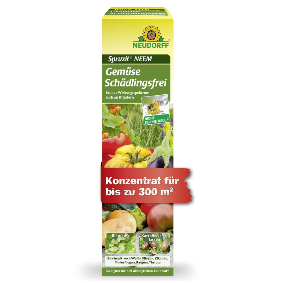 Neudorff Spruzit Neem Öl zur Schädlingsbekämpfung für Gemüse, Kräuter und Zierpflanzen, 75 ml - Bild 2