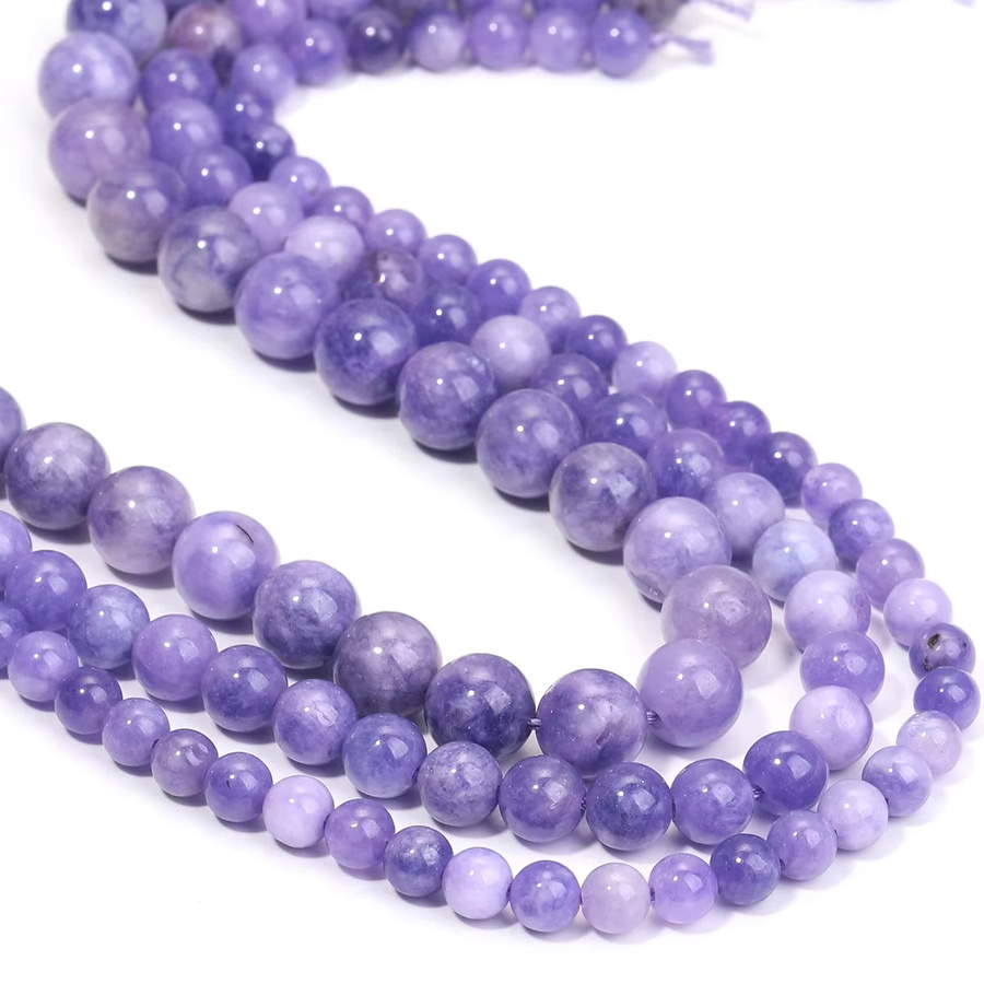 SANSWL Charoite Lose Perlen, Bunt, Unisex - Bild 2