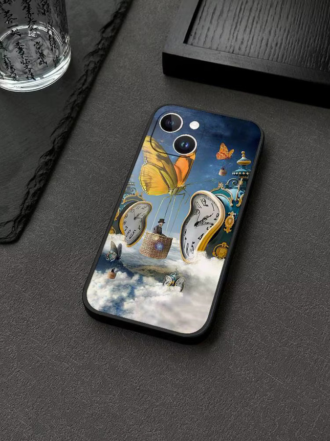 Mesuca Handyhülle mit Salvador Dali Gemälde für iPhone Modelle in Multicolour - Bild 7