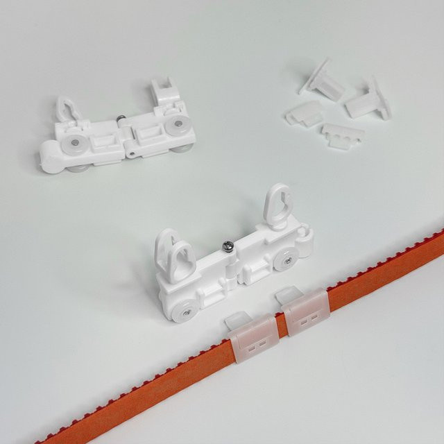 Trietex Master Pulley für motorisierte Ripple Fold Vorhangschienen mit 11,5 mm Riemen als Wave-Vorhang-Zubehör - Bild 1