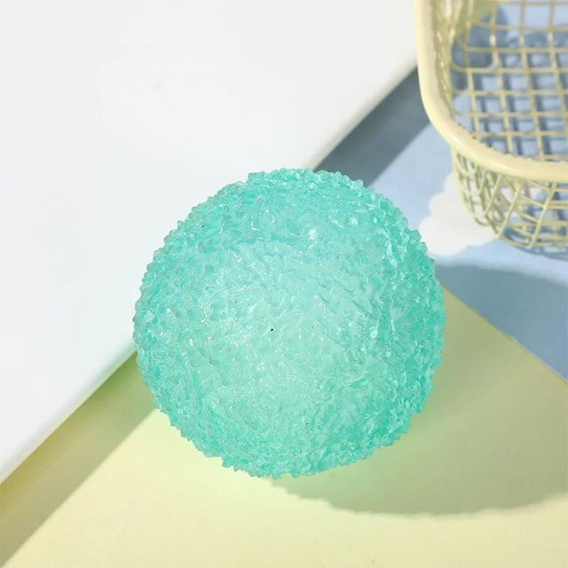 BC Pet Supplies Eisball-Maltose Squishy Spielzeuge, Blau, Transparent, Anti-Stress, Langsam-Rückprall - Bild 1