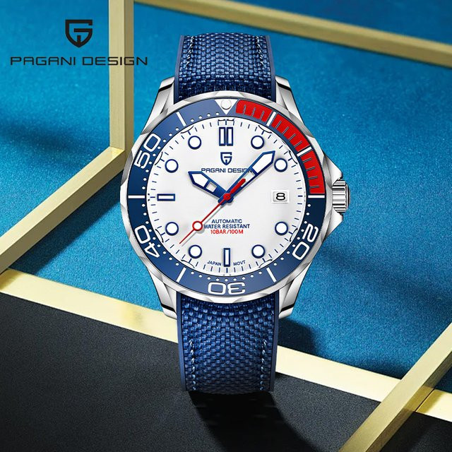 Pagani Design Armbanduhr, Automatik, Edelstahl, Saphirglas, Herren - Bild 1