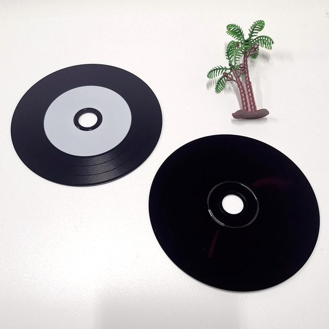 Ritek CD-R Blank Disc beschreibbare Compact Disc 700 MB 80 min Schwarz - Bild 1