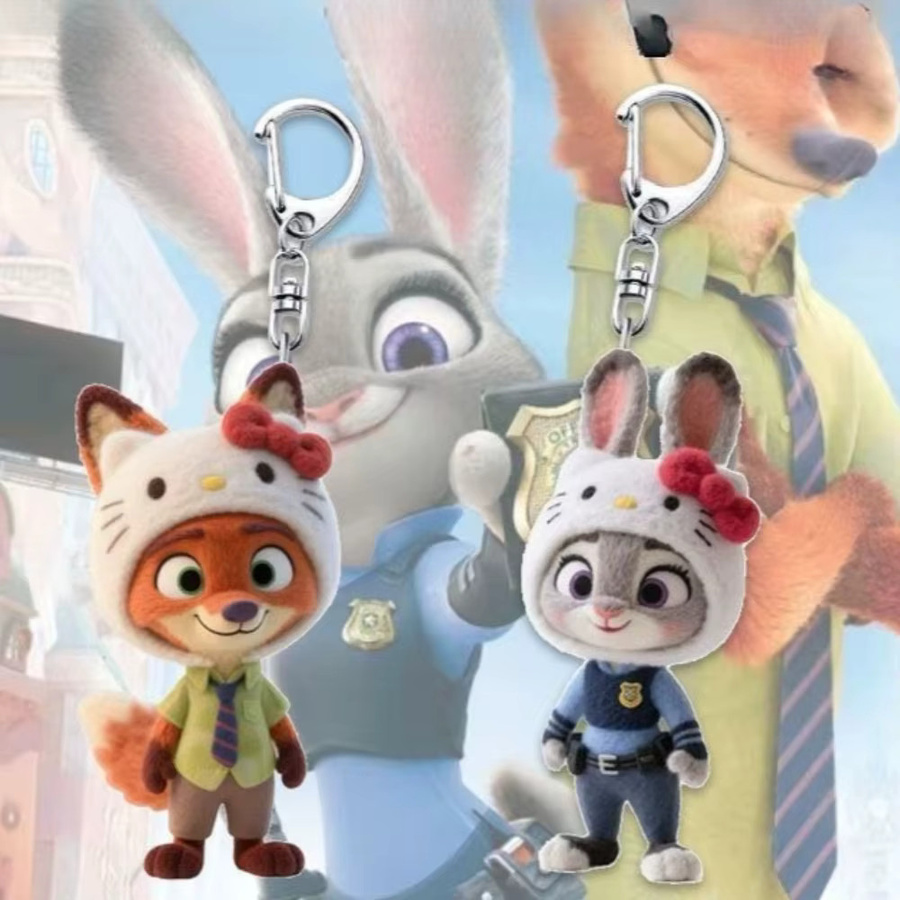Disney Zootopia Animation Schlüsselanhänger, Judy Nick, Acryl-Schlüsselanhänger - Bild 2