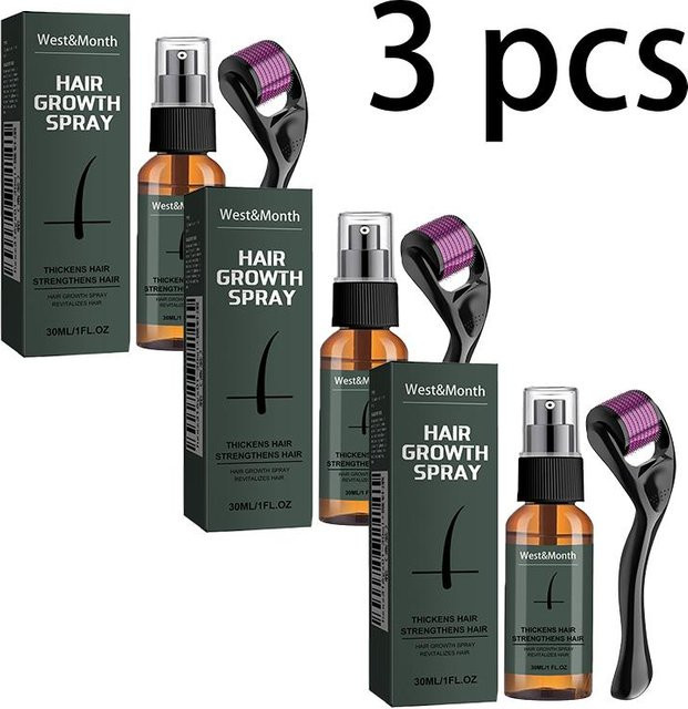 West&Month Bartpflege-Set, Bartspray und Verdickungsfluid, Herren, Panthenol, Ginseng - Bild 1