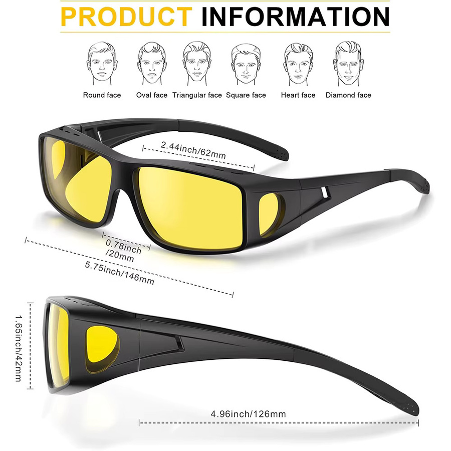 CRIXALIS Sonnenbrille, Unisex, Vollrand, rechteckig, Kunststoff, schwarz, polarisiert - Bild 2