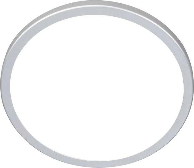 Briloner LED-Bad-Deckenleuchte Kada Microwave in Chrom Matt mit Bewegungssensor und Dämmerungssensor, Durchmesser: 29,5 cm, Höhe: 2,8 cm - Bild 1