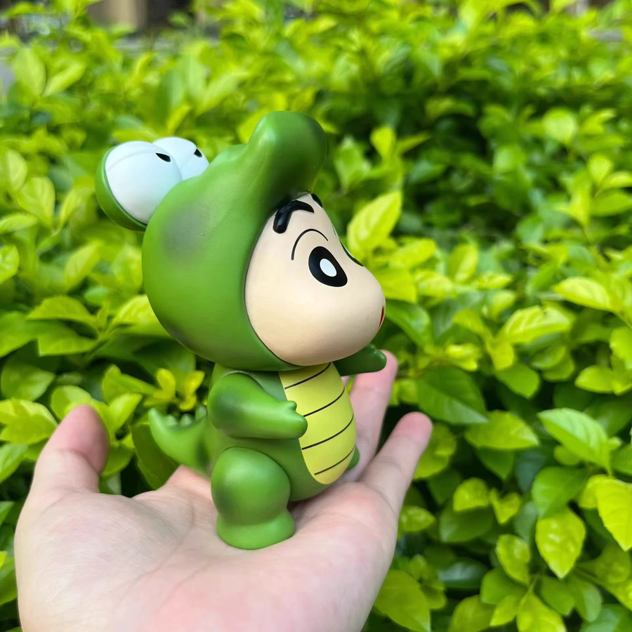 Bandai Crayon Shin-Chan Figur, Einzelfigur, Kunststoff, Grün - Bild 2